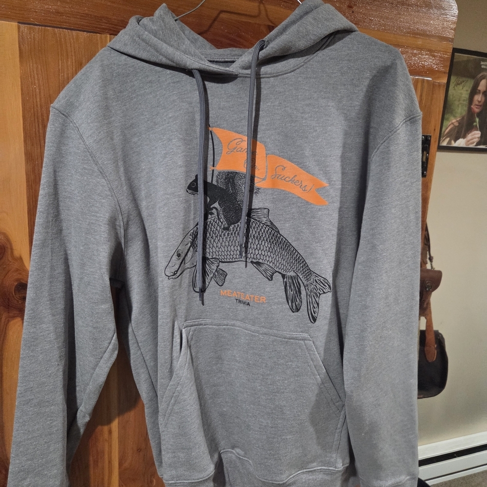 Meateater Trivia Gray Graphic Hoodie